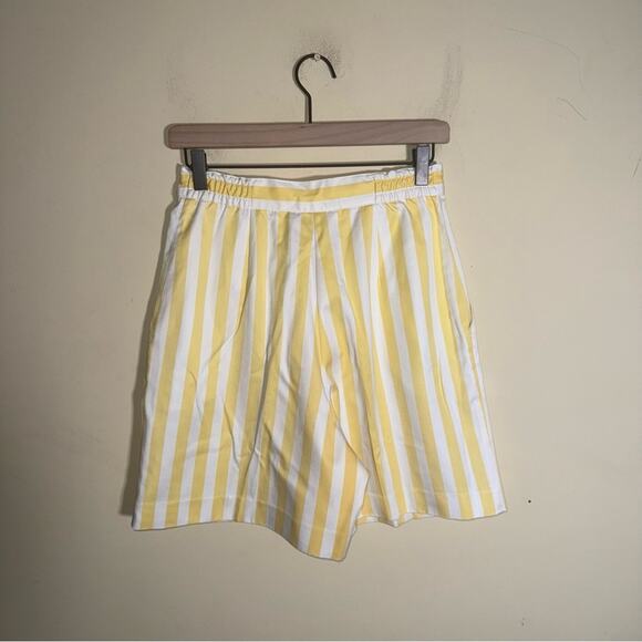VNTG TAIL vacation striped resort wear high waisted shorts 8 - Picture 4 of 4